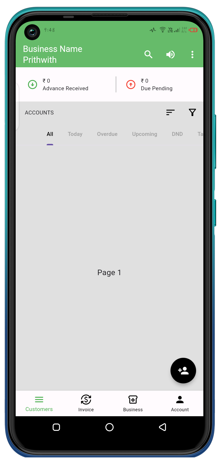 AI-style concept preview of Digi Bharati Khata mobile dashboard
